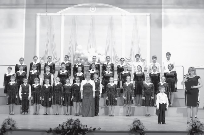 Хоровая студия «Камертон». Педагог О.С. Парфенова