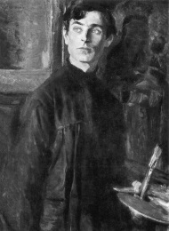 М.В. Нестеров. Портрет П.Д. Корина. 1925 г.