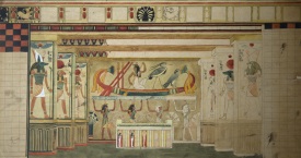 Эскиз декорации к балету Н. Черепнина «Роман мумии»