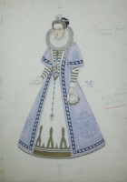 Эскиз польской дамы