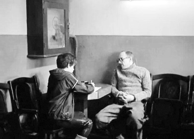 Плюмбум составляет протокол на отца